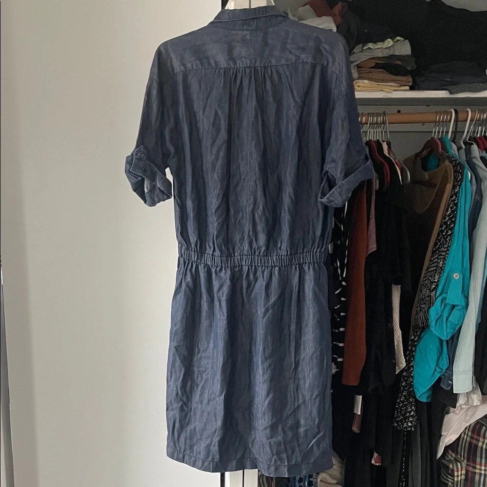 Zara Dark Lyocell Chmbray dress